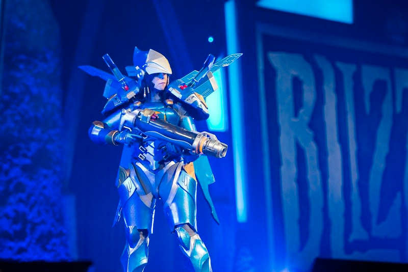 Flying in friendly skies, it’s Overwatch’s Pharah.